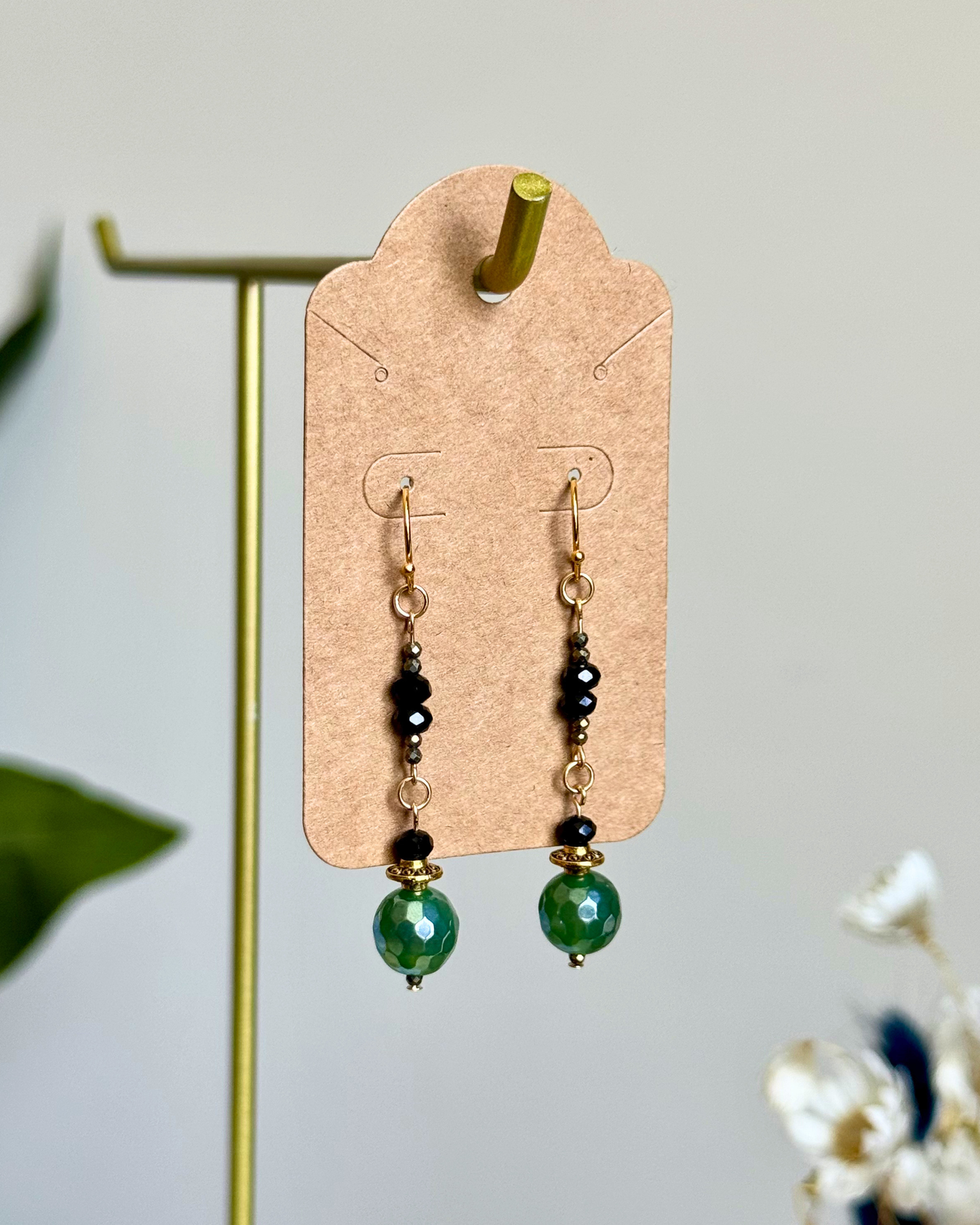 Gilded Vine Earrings