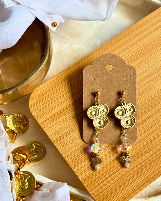 Third Bloom Drop Earrings